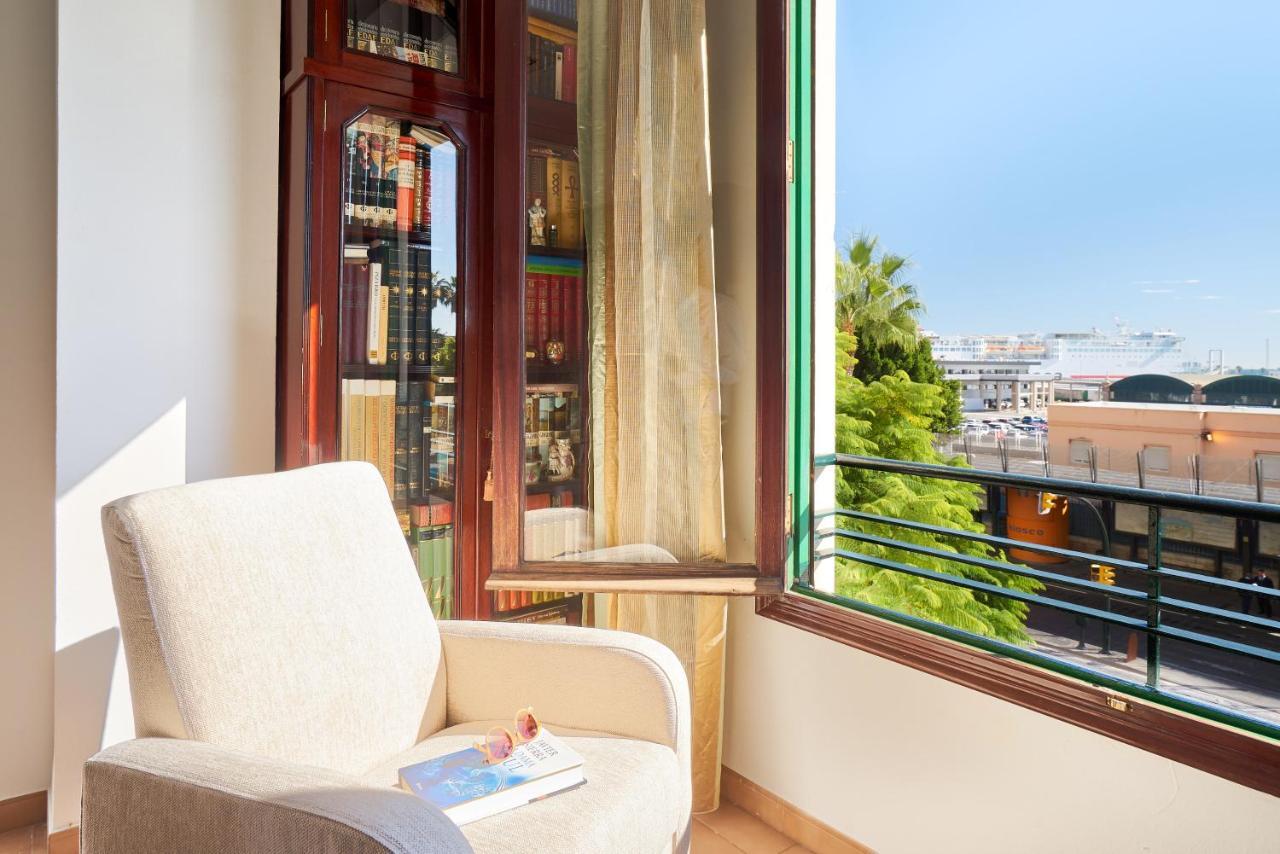 Apartamento En Centro Ciudad Con Vistas Al Mar Málaga Dış mekan fotoğraf