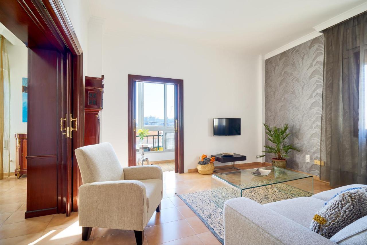 Apartamento En Centro Ciudad Con Vistas Al Mar Málaga Dış mekan fotoğraf